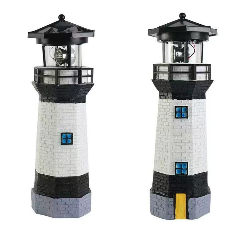 Smart Garden Fence & Balcony Hanging Planter - Lampu LED Taman Bentuk Mercusuar Tenaga