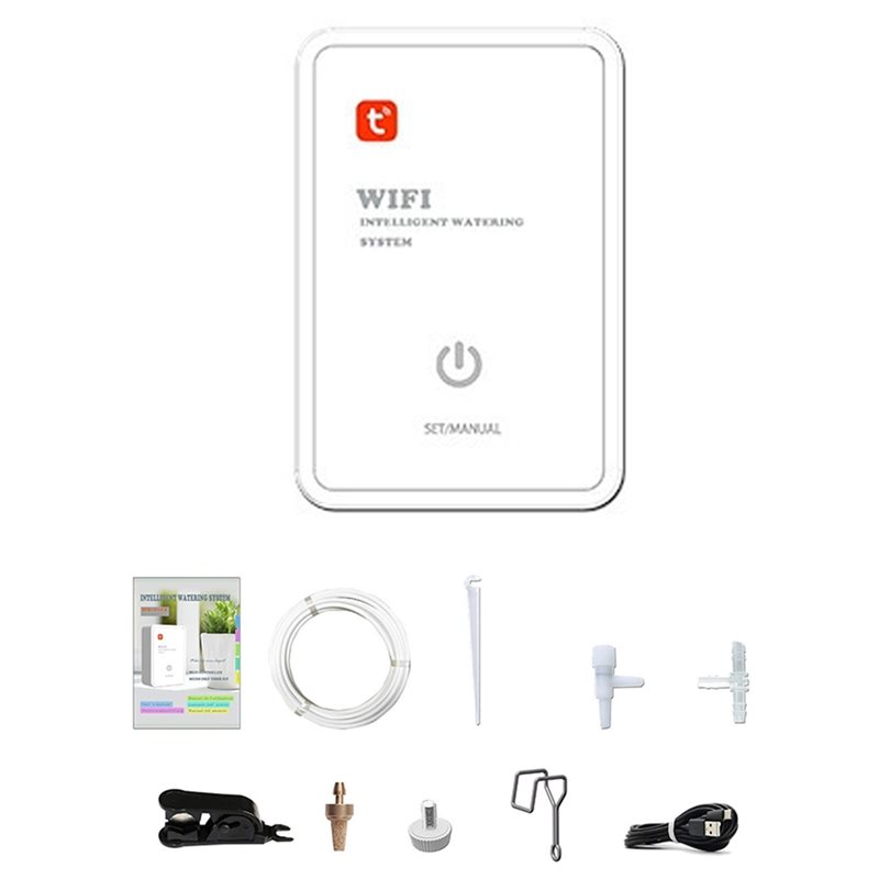 Smart Garden Kit - Kit Sistem Irigasi Tetes Otomatis Tuya