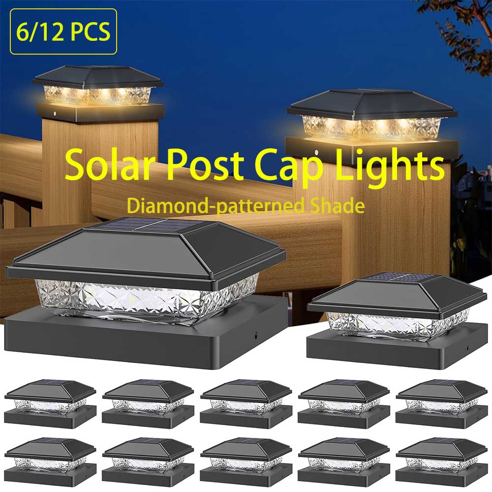 Smart Garden Fence & Balcony Hanging Planter - Lampu Tiang Tenaga Surya Luar Ruangan