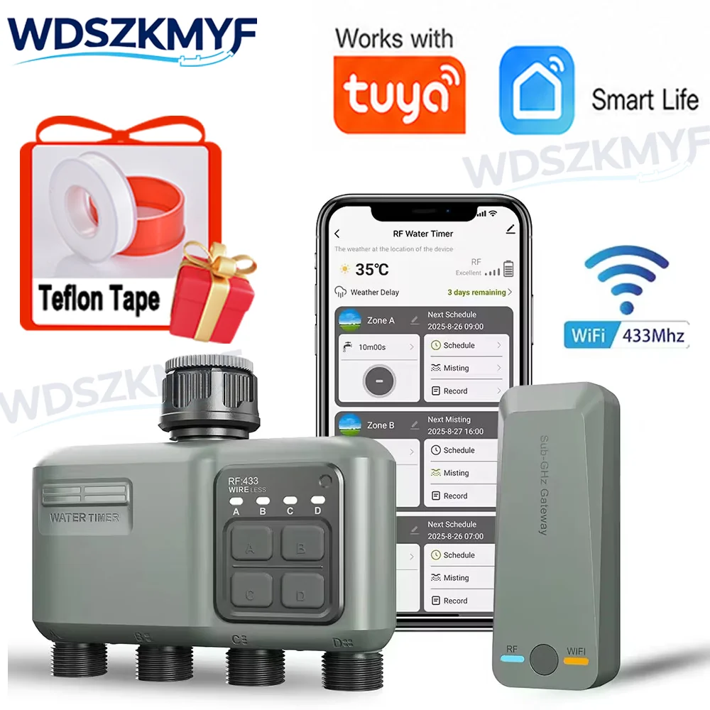 Smart Garden Lock - Pengatur Waktu Penyiraman Taman Pintar WiFi