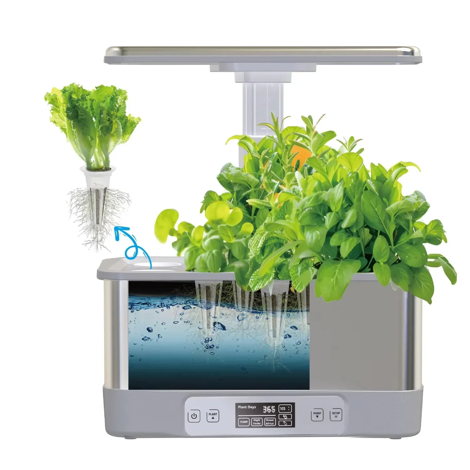 Indoor Herb Garden Kit - Kit Kebun Hidroponik Dalam Ruangan New15