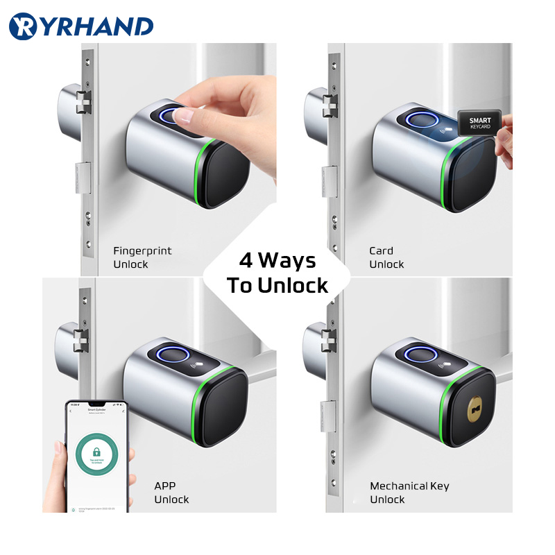 Kunci Elektronik Sidik Jari Eu - Smart Garden Lock ulasan dan harga
