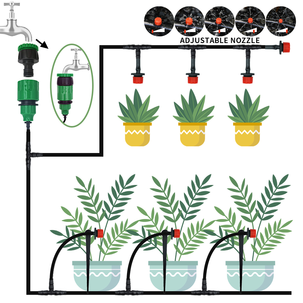 Sistem irigasi tetes mikro por - Smart Garden Sprinkler System ulasan dan harga