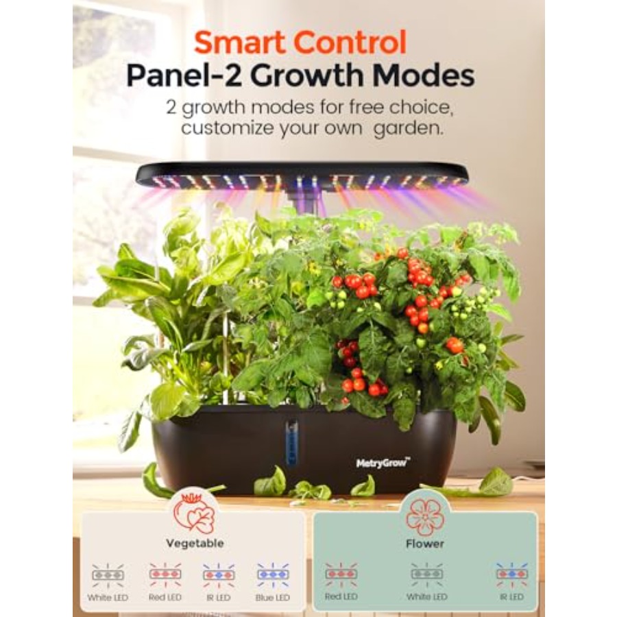 Kit Sistem Hidroponik MG-15, K - Indoor Herb Garden Kit ulasan dan harga