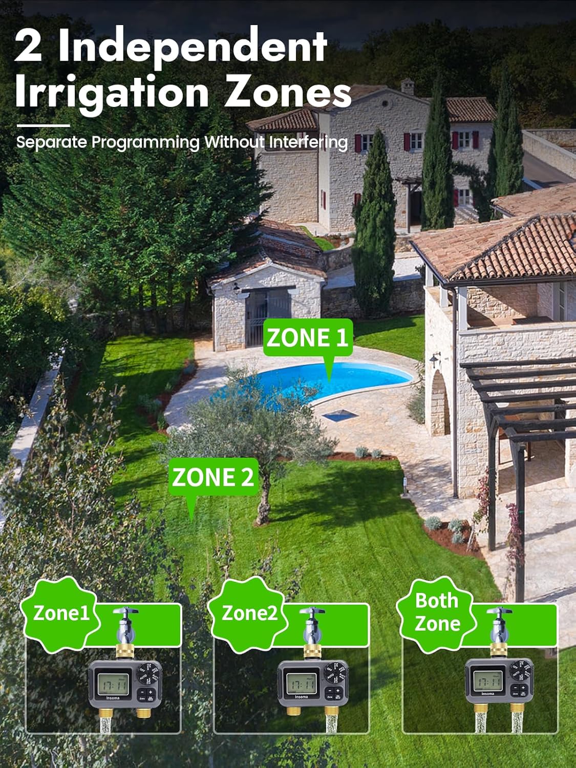 Sistem Irigasi Cerdas Dual Out - Smart Garden Iot ulasan dan harga