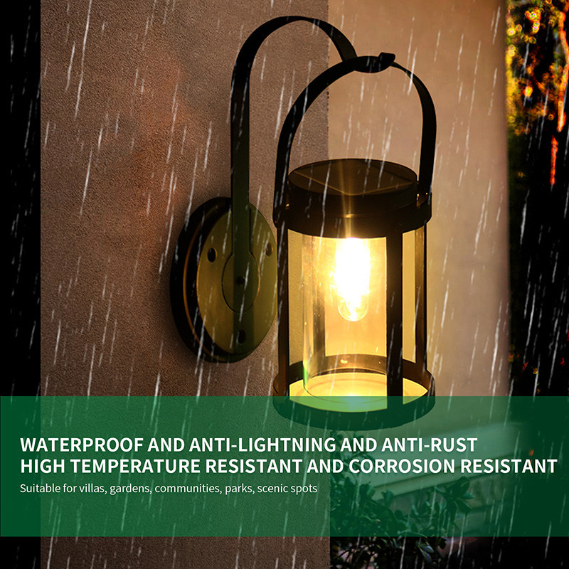 Lampu Surya Tahan Air Lampu Su - Smart Garden Fence & Balcony Hanging Planter ulasan dan harga