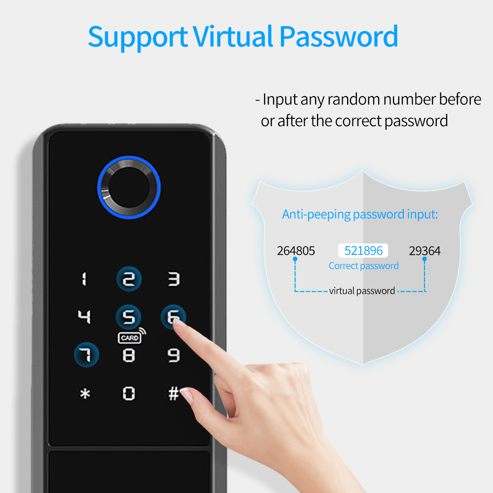 IP65 tahan air TTLock sidik ja - Smart Garden Lock ulasan dan harga