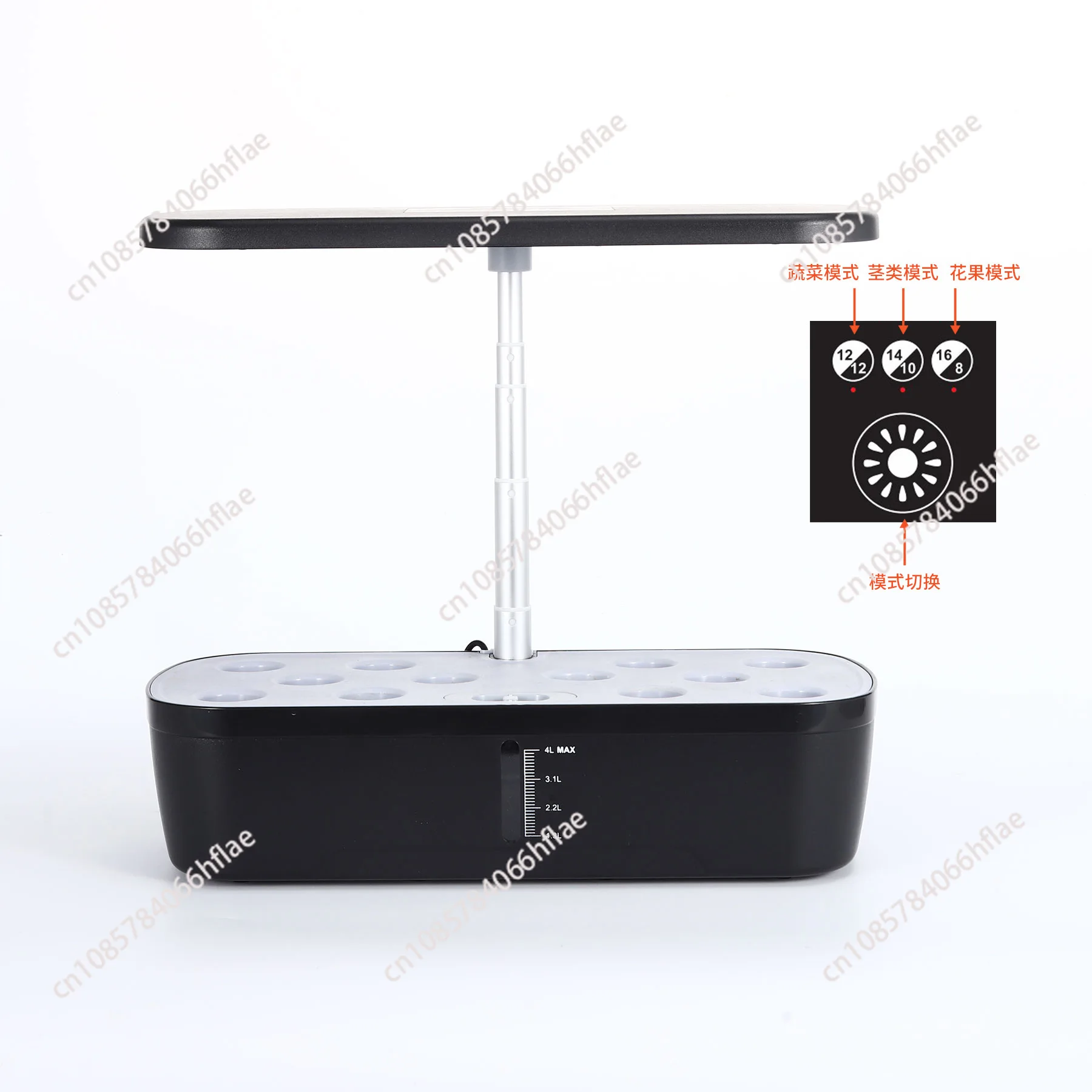 Sistem Hidroponik 12 Pod, Perl - Indoor Herb Garden Kit ulasan dan harga