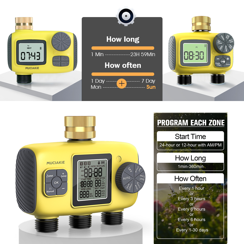 5-30M 4/6Mm Selang Abu-abu Kit - Smart Garden Sprinkler System ulasan dan harga