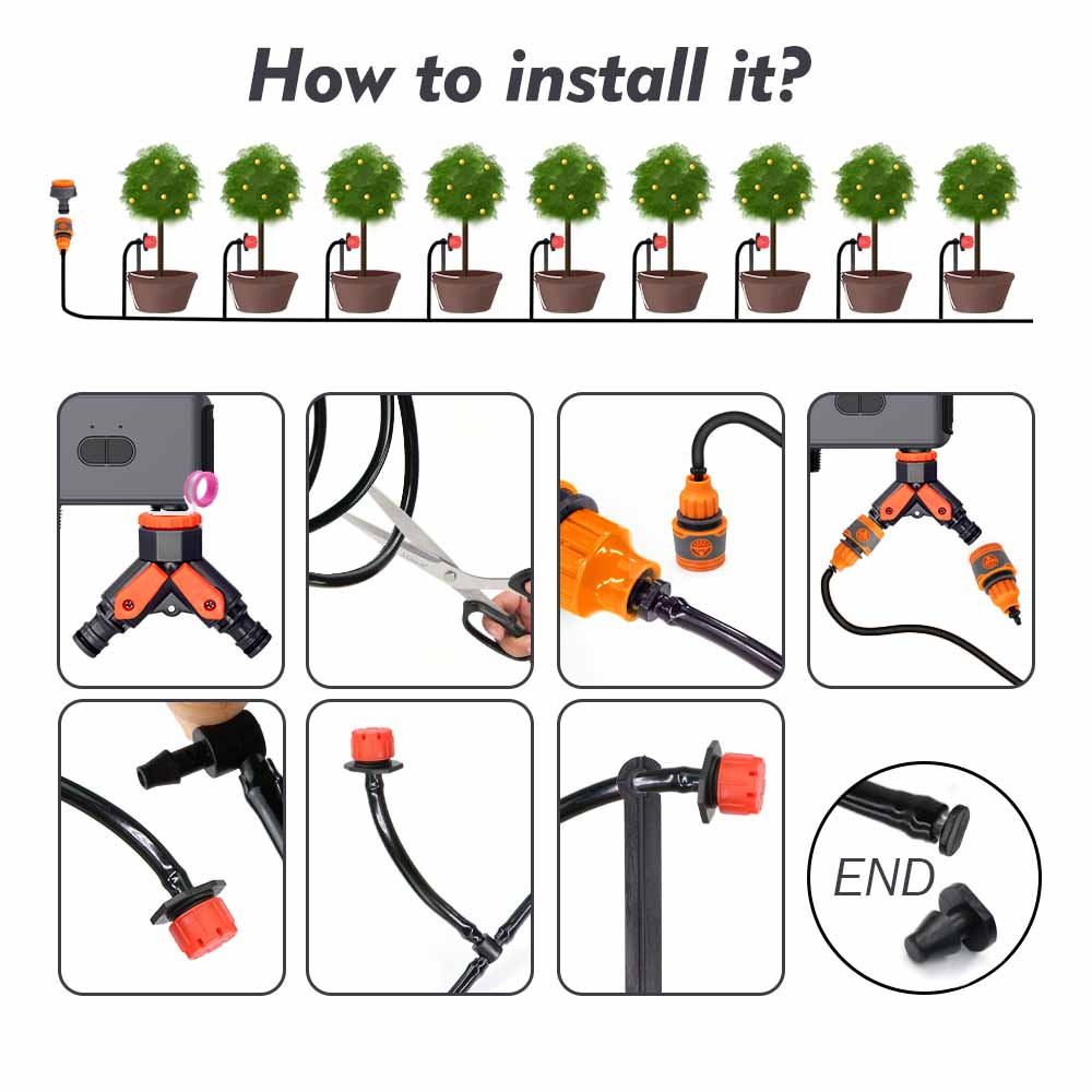 Set Irigasi Otomatis dengan Ko - Smart Garden Iot ulasan dan harga