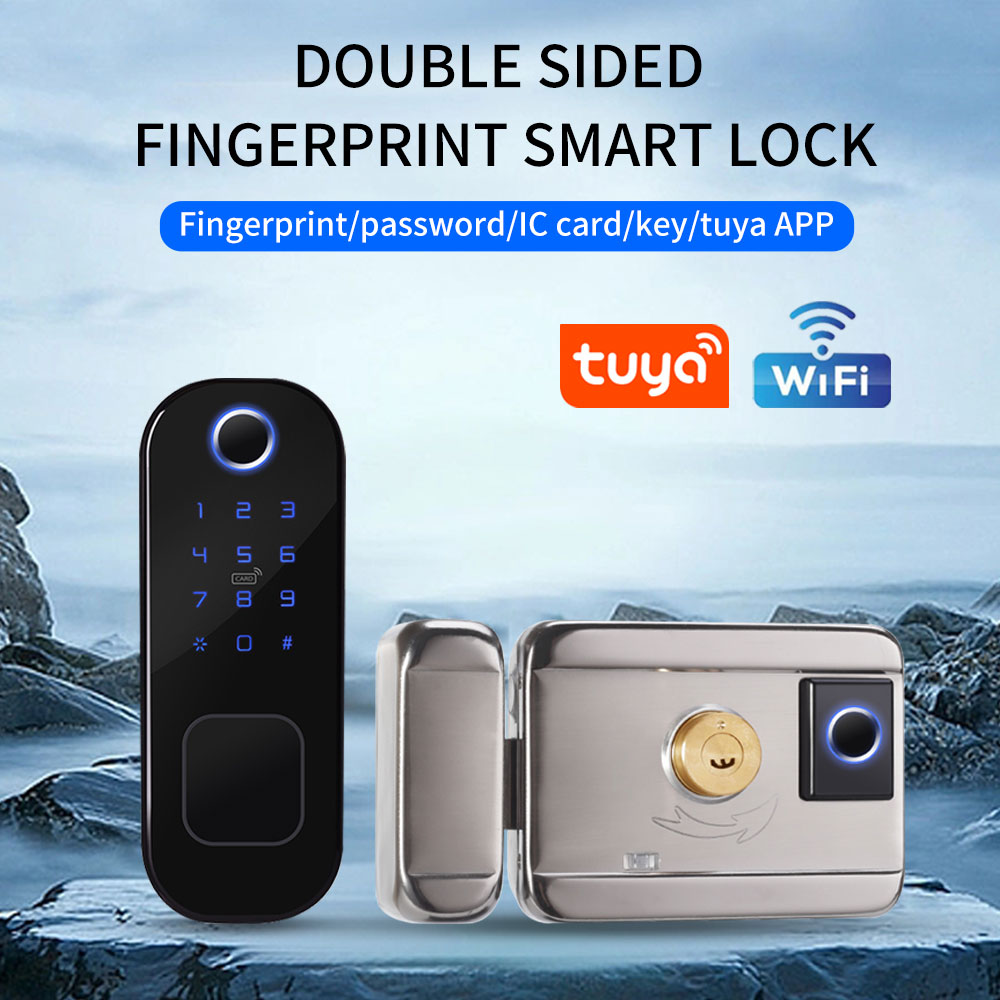 Tuya kunci pintu sidik jari, k - Smart Garden Lock ulasan dan harga