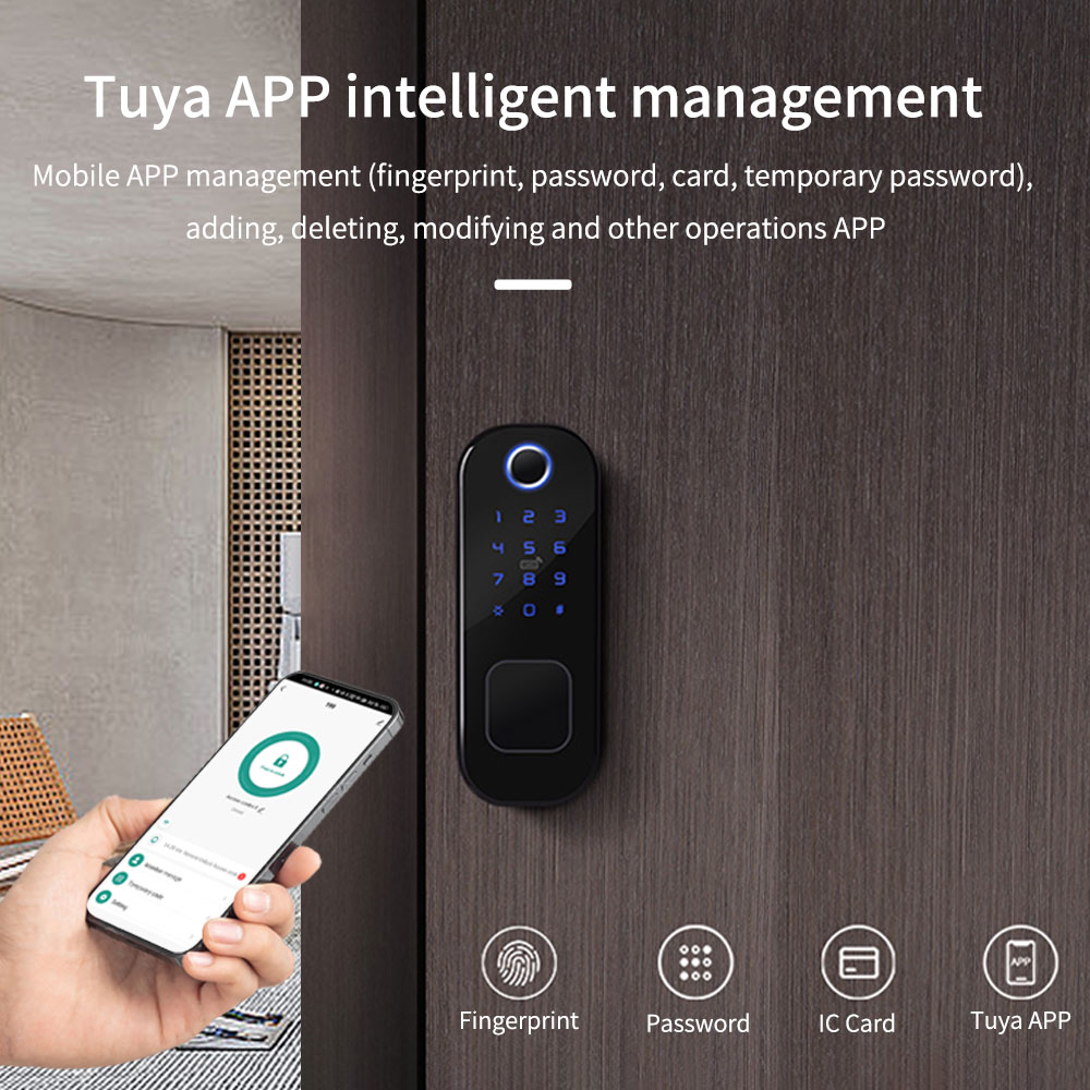 Tuya kunci pintu sidik jari, k - Smart Garden Lock ulasan dan harga
