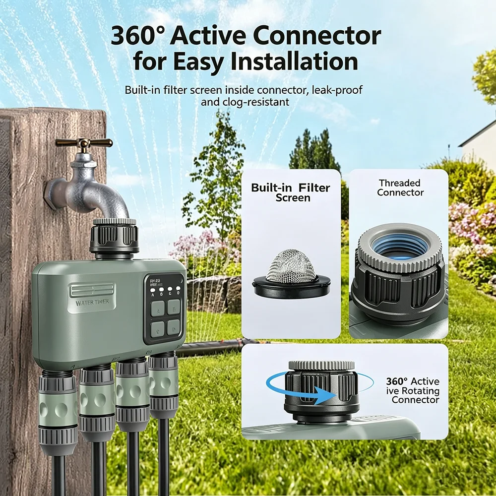 Pengatur Waktu Penyiraman Tama - Smart Garden Lock ulasan dan harga
