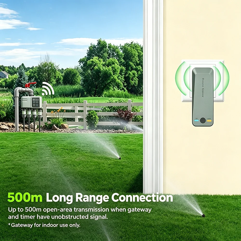 Pengatur Waktu Penyiraman Tama - Smart Garden Lock ulasan dan harga