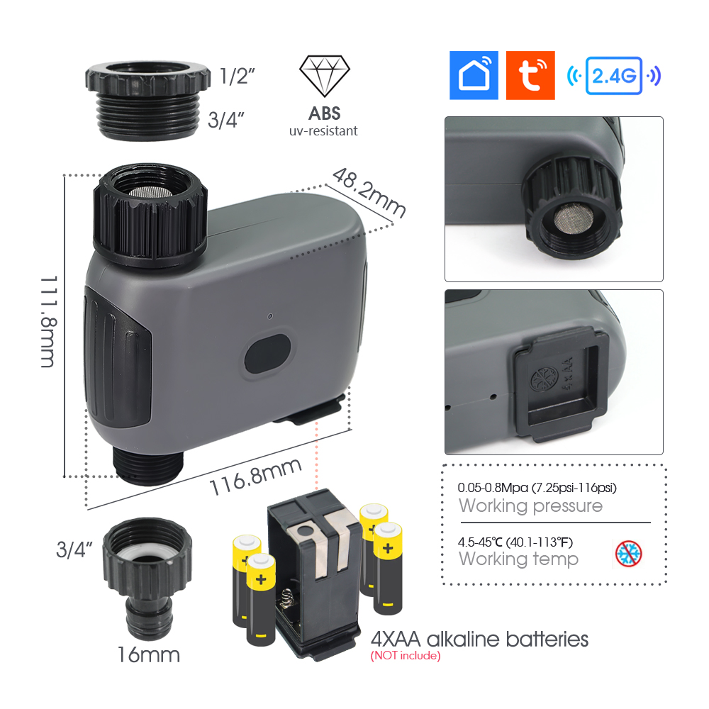 Kit Penyiraman Otomatis Tuya S - Smart Garden Iot ulasan dan harga