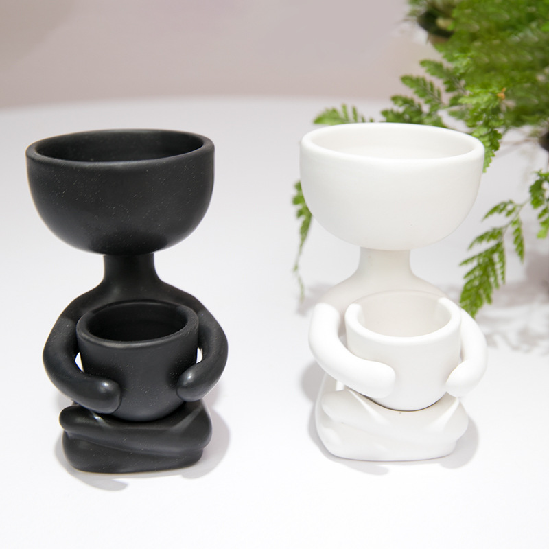Pot bunga keramik Humanoid kan - Indoor Herb Garden Kit ulasan dan harga