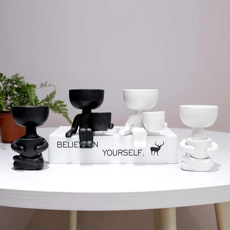Pot bunga keramik Humanoid kan - Indoor Herb Garden Kit ulasan dan harga
