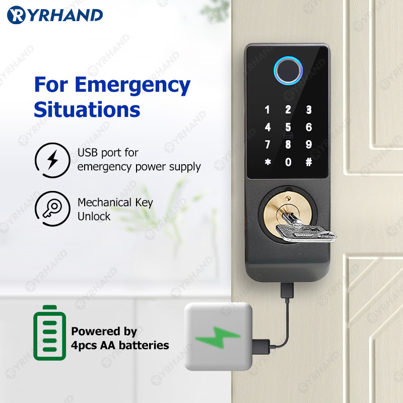 Tuya Kunci Pintar Tahan Air Wi - Smart Garden Lock ulasan dan harga